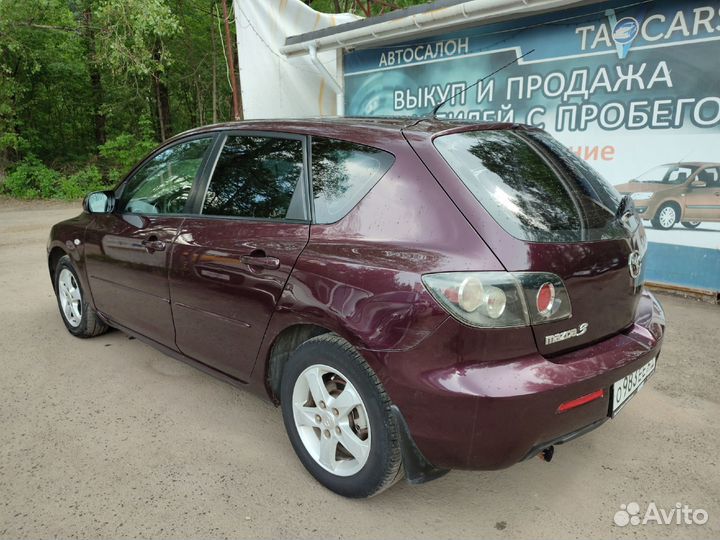 Mazda 3 1.6 МТ, 2007, 225 049 км