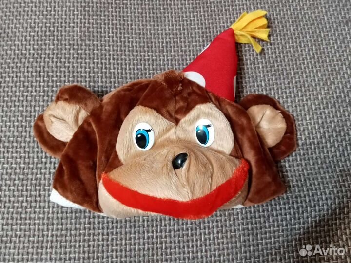 Новогодняя маска мартышка обезьяна