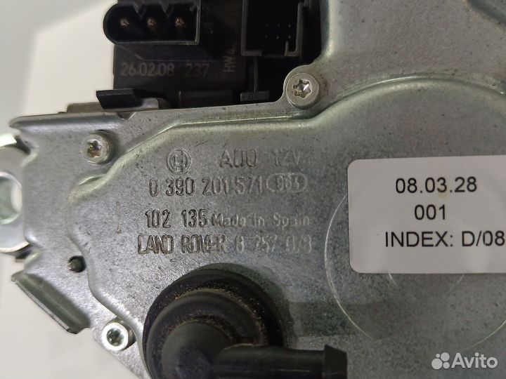 Моторчик заднего дворника LR Range Rover 3 L322