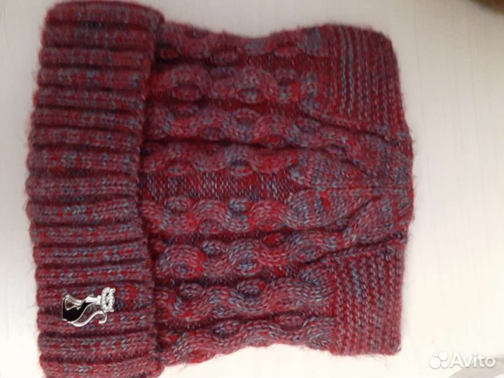 Шапка женская вязаная