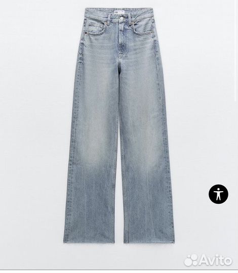 Джинсы zara 34