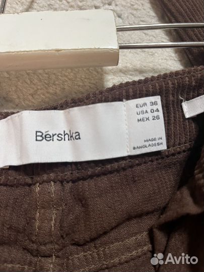 Вельветовые боюки Bershka