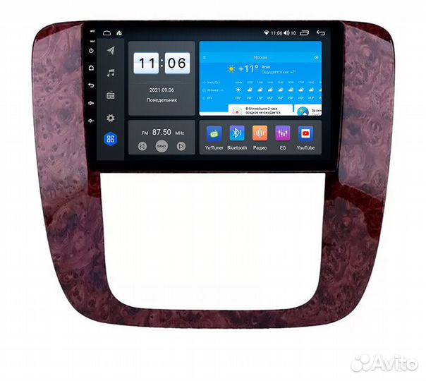 Магнитола Андроид ZX 6/128GB Chevrolet Tahoe 3 200