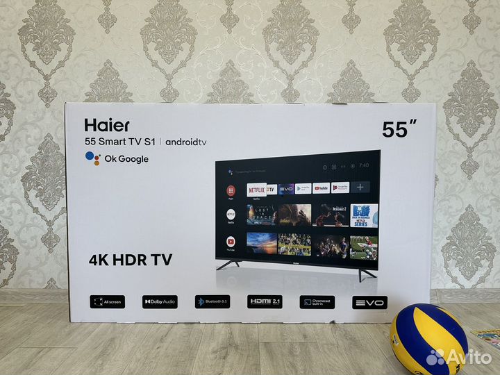 Телевизор Haier 55 SMART TV S1