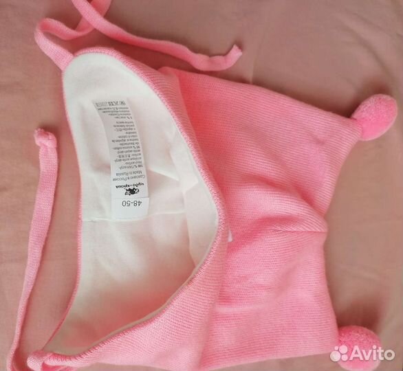 Шапочка для девочки весна