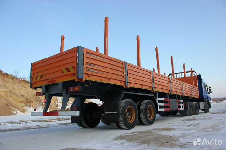 Полуприцеп бортовой AMUR LYR9500JSR, 2023