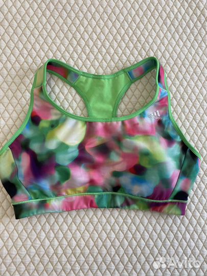 Спортивный топ бра adidas