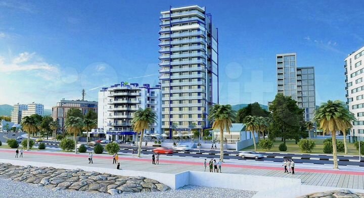 Квартира-студия, 34,5 м² (Грузия)