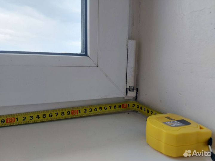 Окно пластиковые двухстворчатое