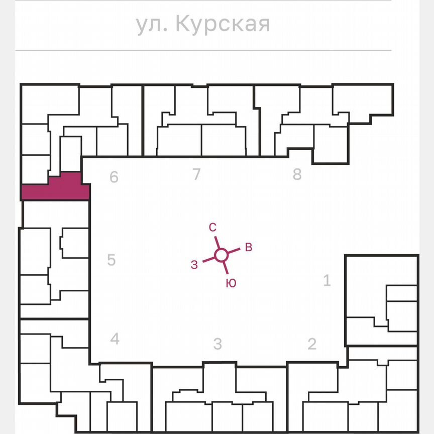 2-к. квартира, 63,4 м², 2/10 эт.