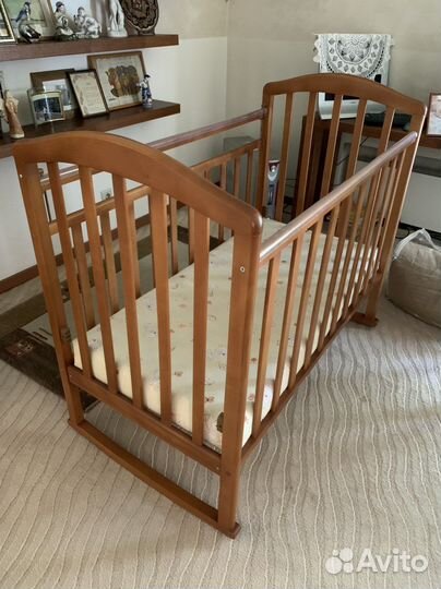 Детская кровать качалка