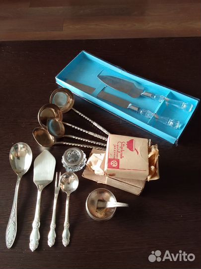 Столовые приборы СССР (мельхиор)