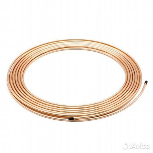 Труба медная 3/8 дюйма 9.52х0.65 15 метров