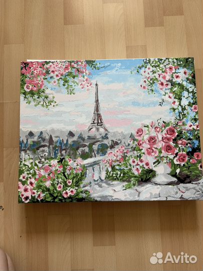 Картины по номерам раскрашенная