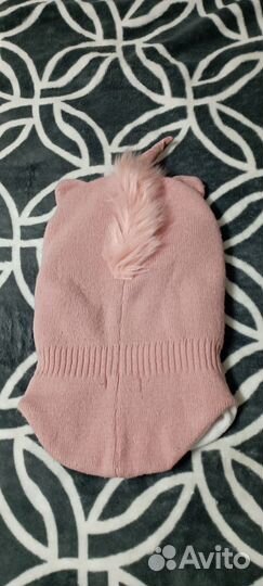 Шапка шлем для девочки