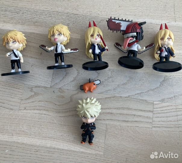 Аниме фигурки человек бензопила