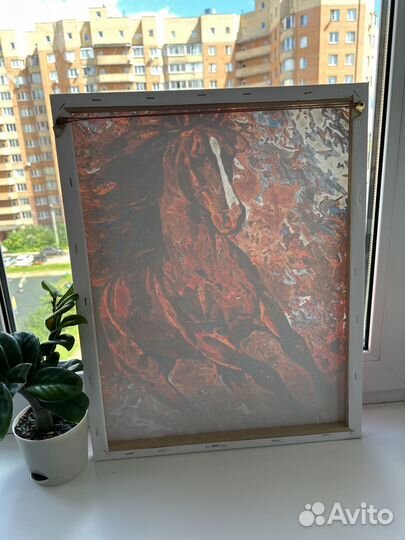 Картина с лошадью