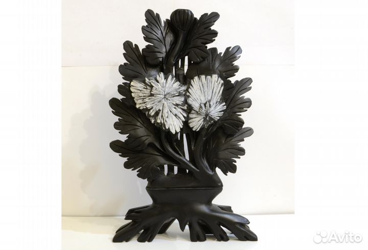 Хризантемный камень Резьба 32см