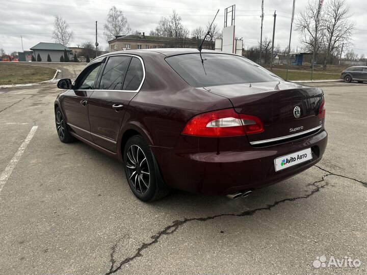 Skoda Superb 1.8 AMT, 2009, 252 600 км