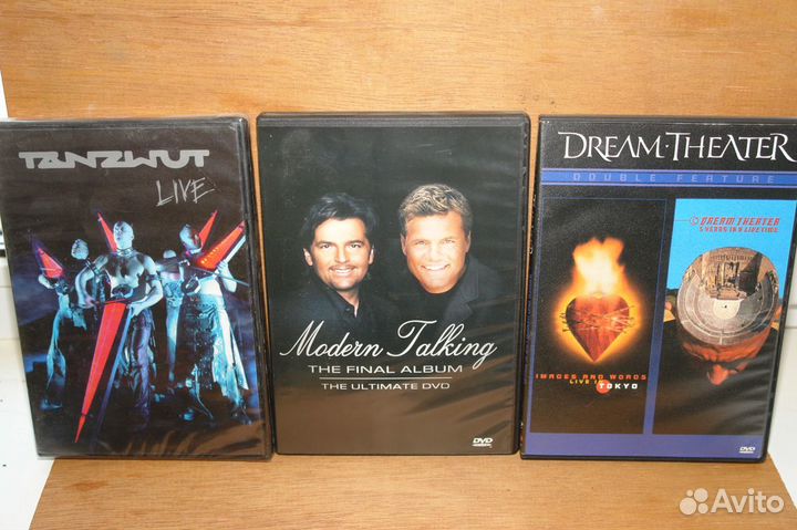 Музыка DVD Thrash Black Death Metal Modern Talking
