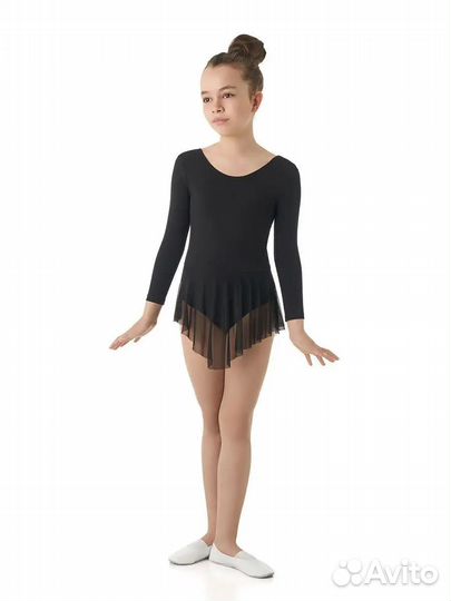 Goldy Гимнастический купальник с юбкой