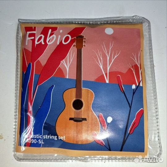 Электроакустическая гитара Fabio F4050ebkeq. Новая