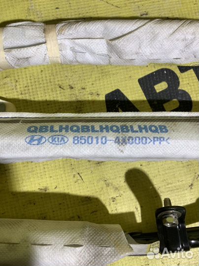 Подушка безопасности боковая шторка Киа Рио 3