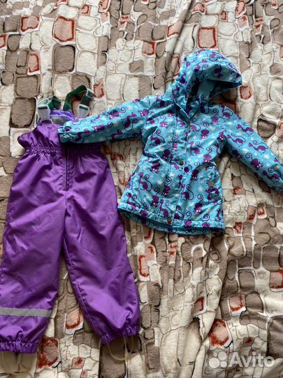 Костюм демисезонный для девочки 104