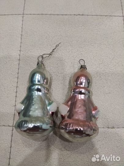 Ёлочная игрушка, снегурочка, 2 шт