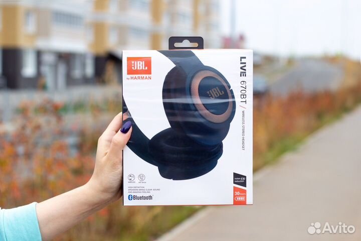 Bluetooth наушники jbl