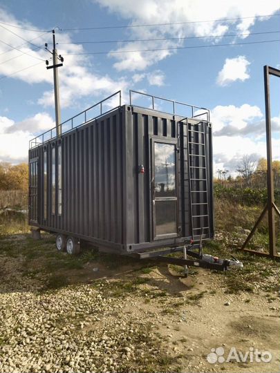 Прицеп морской контейнер