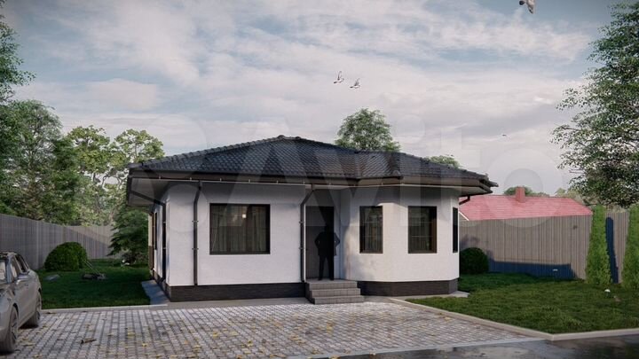 Дом 70 м² на участке 6 сот.