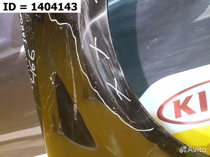 Крыло переднее правое Renault Sandero