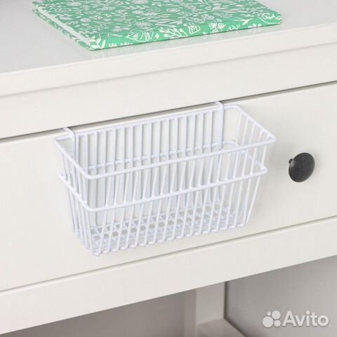 Корзина подвесная Доляна, 20129,5 см, цвет белый