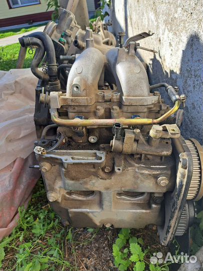 Двигатель subaru ej25 в разбор