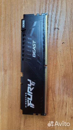 DDR5 Kingston fury Beast Black 2x16GB 5200MHz