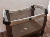 Манеж кровать graco contour electra aztec