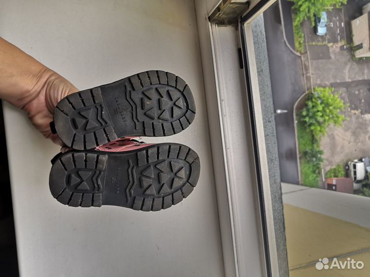 Ботинки zara для девочки р-р 20