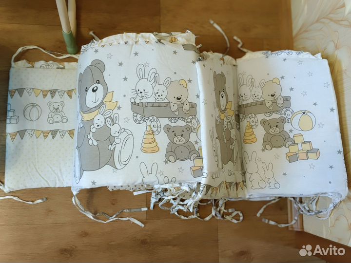 Бортики в кроватку