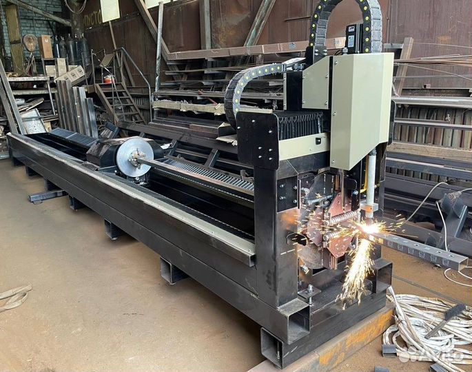 Плазменный труборез с чпу для металла