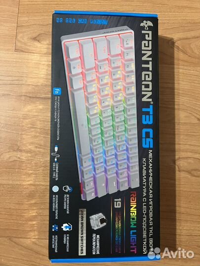 Клавиатура Panteon T3 CS. В идеальном состоянии