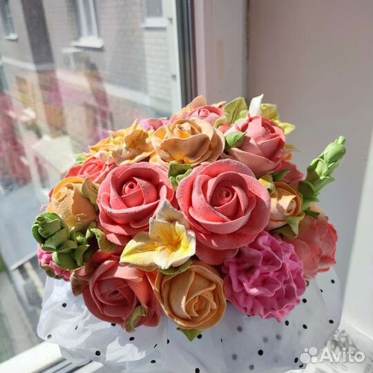 Букет из зефира