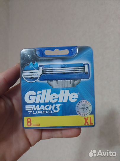 Лезвия для бритья gillette mach 3 turbo