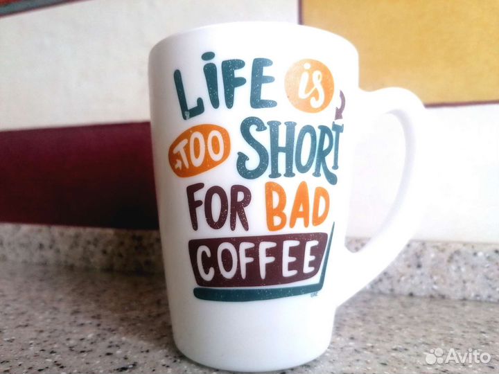 Новая кружка для кофе, чая