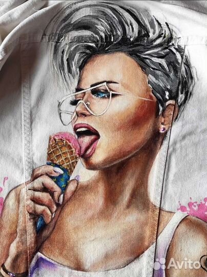 Роспись одежды джинсовок обуви кожи. Кастомизация