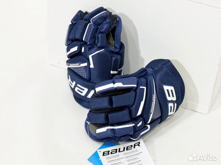 Перчатки хоккейные bauer Supreme Mach S23 YTH