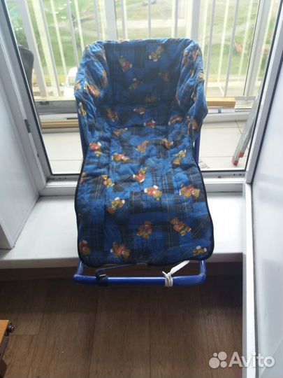 Детские санки с матрасиком-чехлом