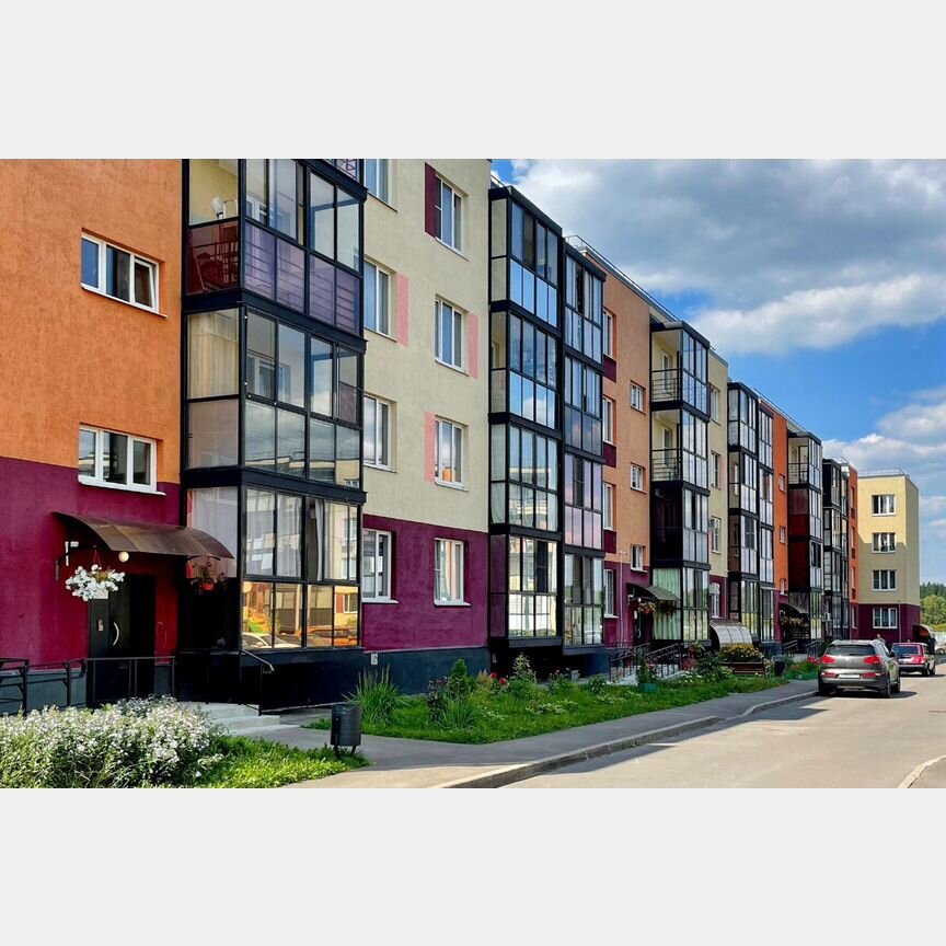 1-к. квартира, 40,9 м², 2/4 эт.