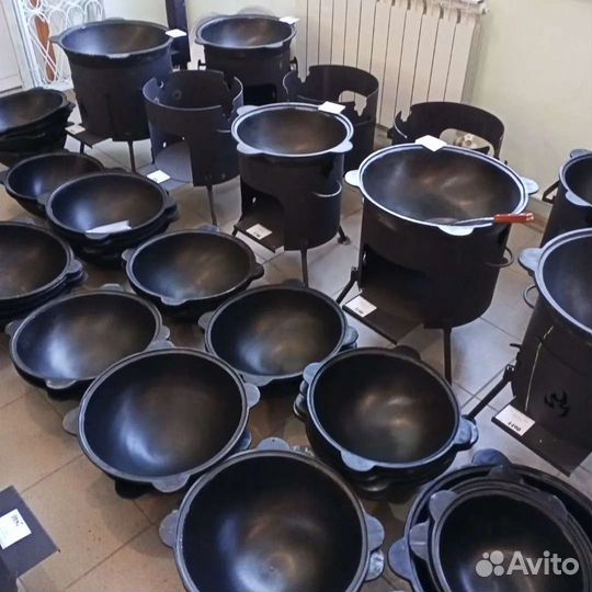 Казаны чугунные,печи