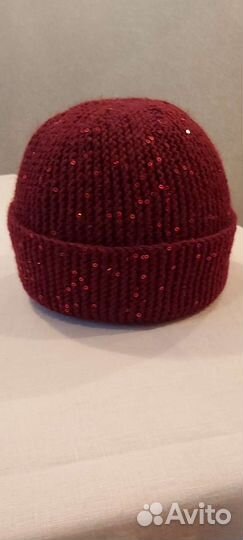 Шапка бини женская, р.56-58